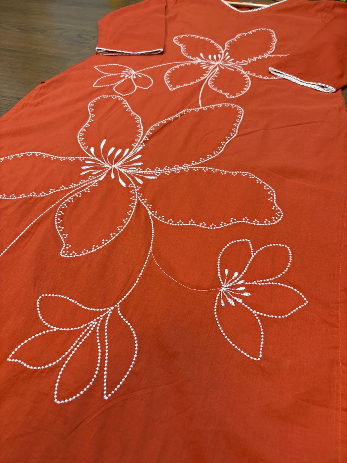 Sweet Pankhuri -Cotton Kurti Set