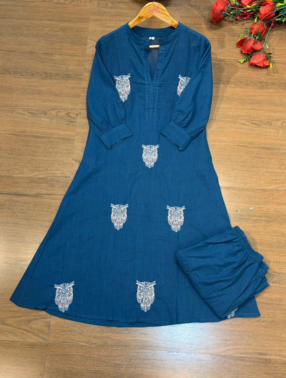 The Owl Cotton Coord Set