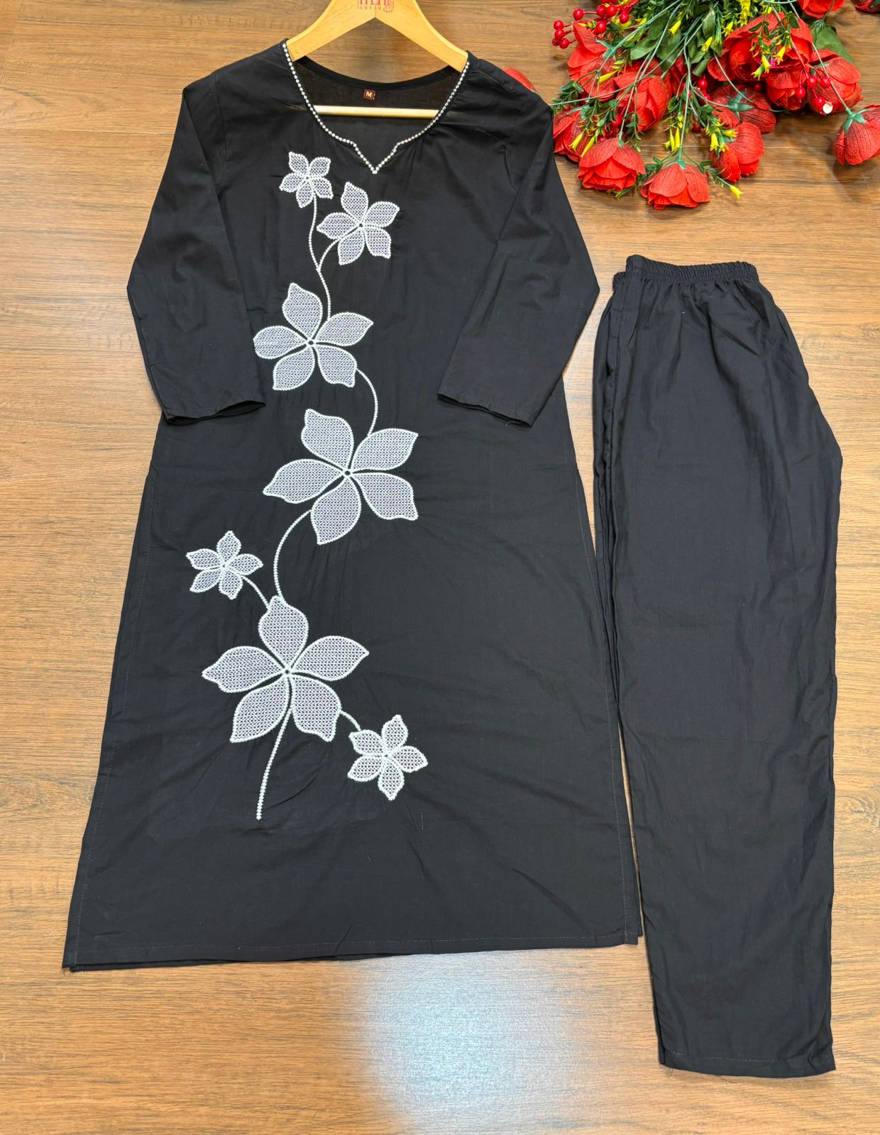 Beauty Of Flowers- Cotton Coord Set