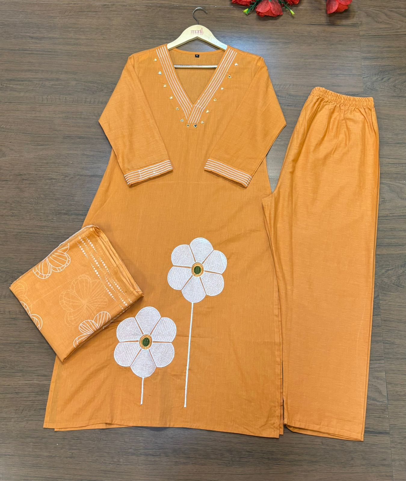 Stunning style Cotton Kurti Set