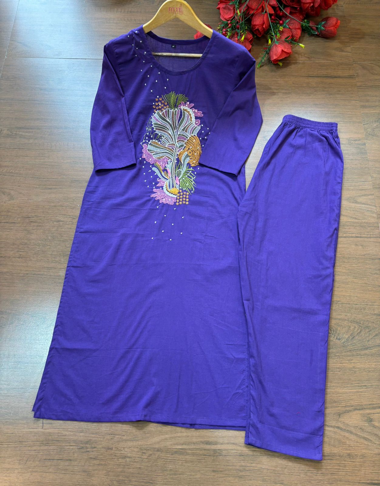 Glow And Shine - Cotton Kurti Set