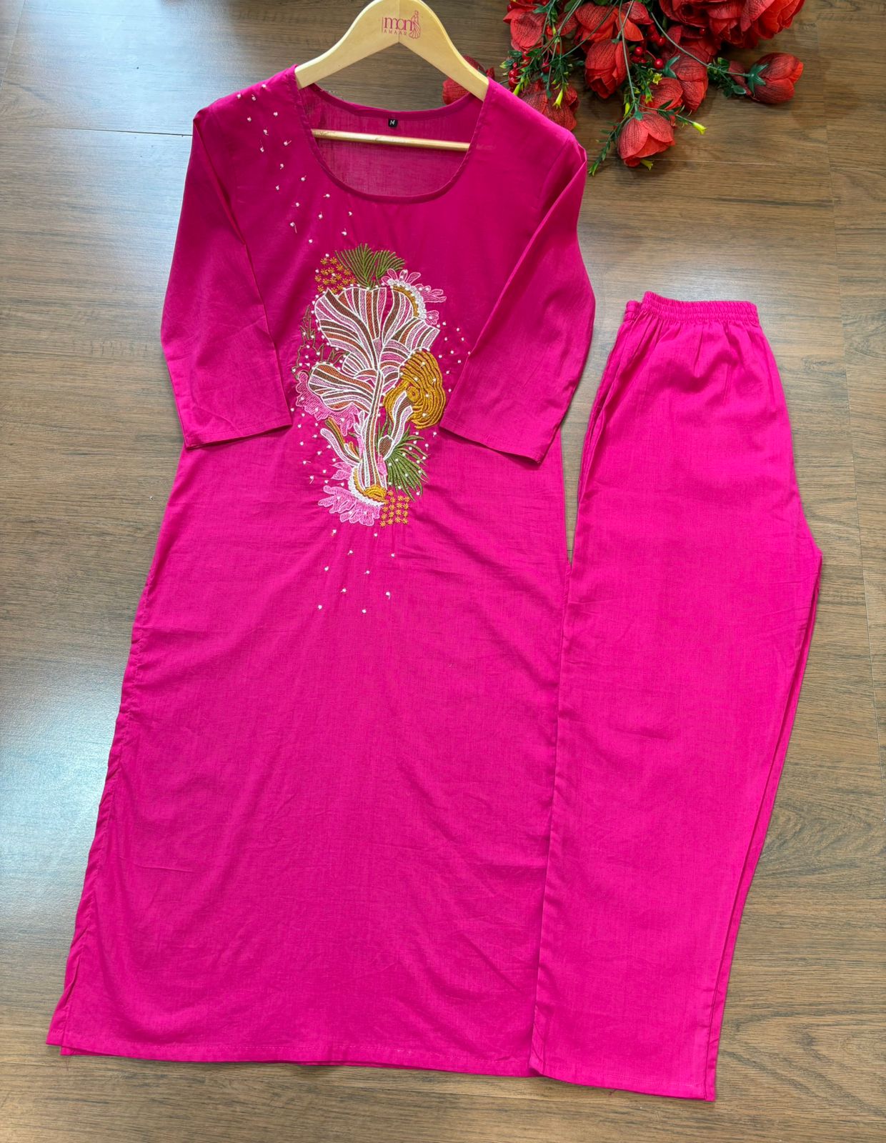 Glow And Shine - Cotton Kurti Set