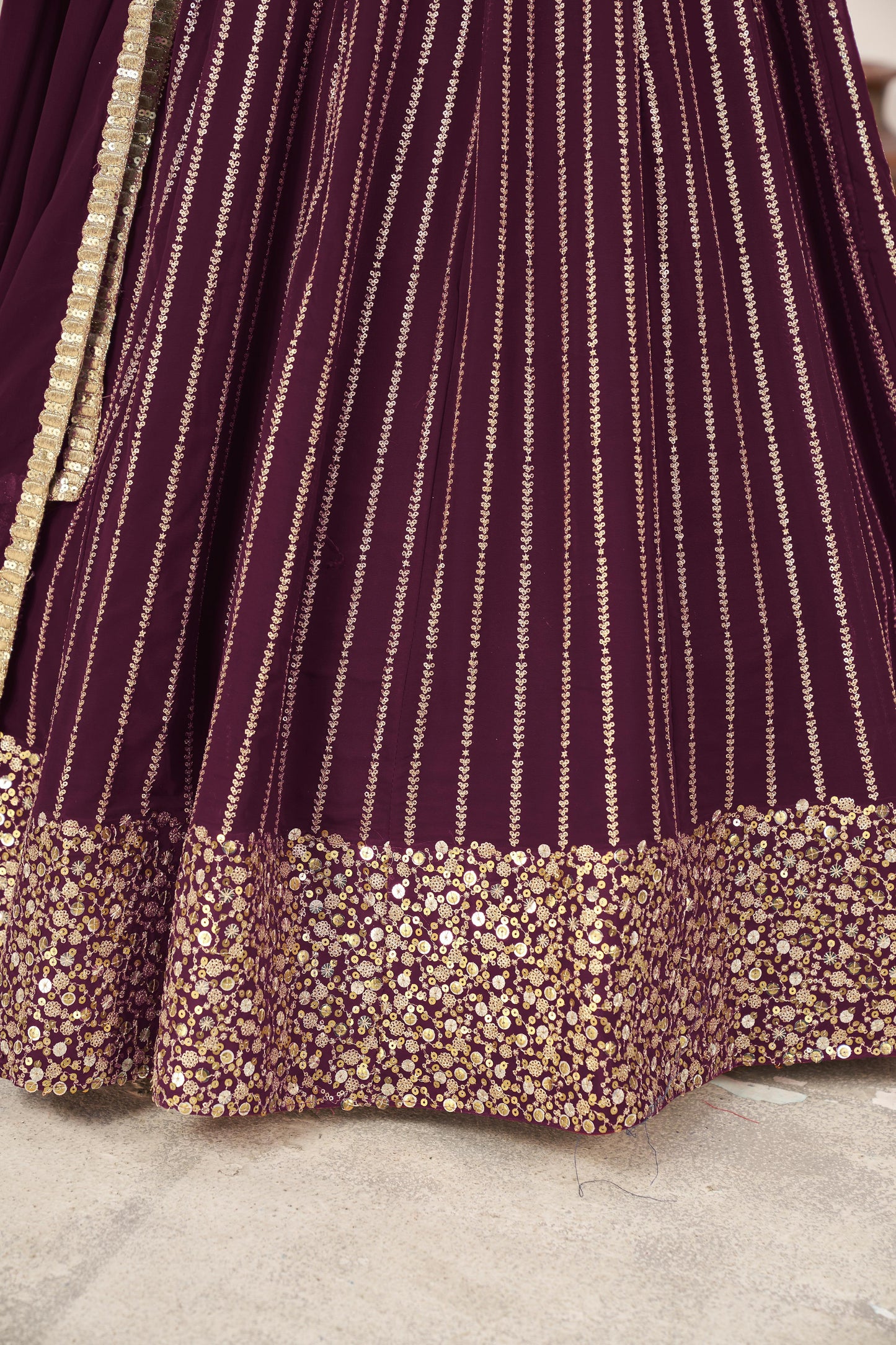 Nitya Nari Georgette Lehenga
