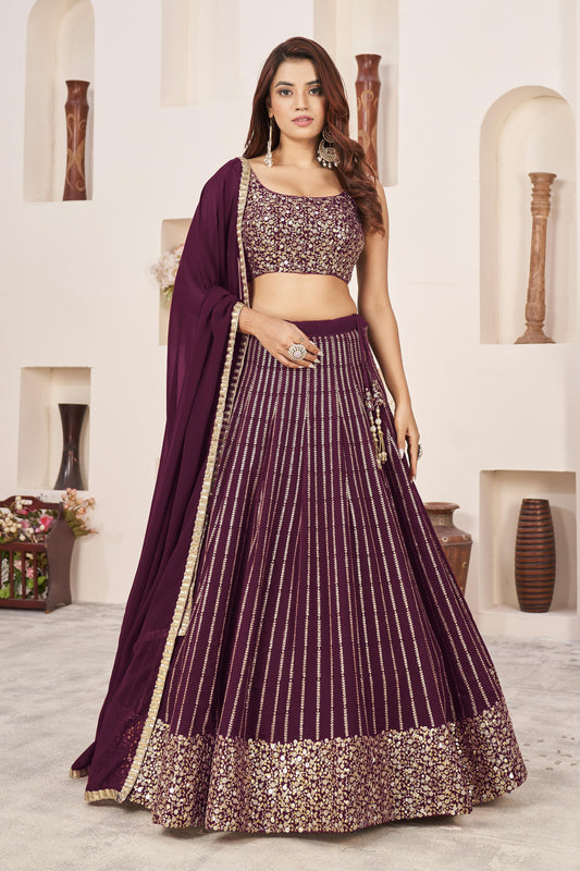 Nitya Nari Georgette Lehenga