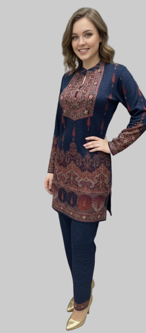 StreetSprint Woolen Coord Set