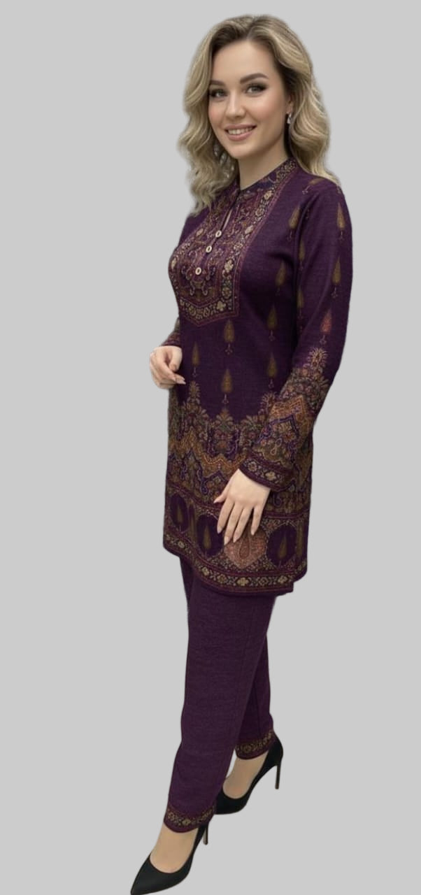 StreetSprint Woolen Coord Set