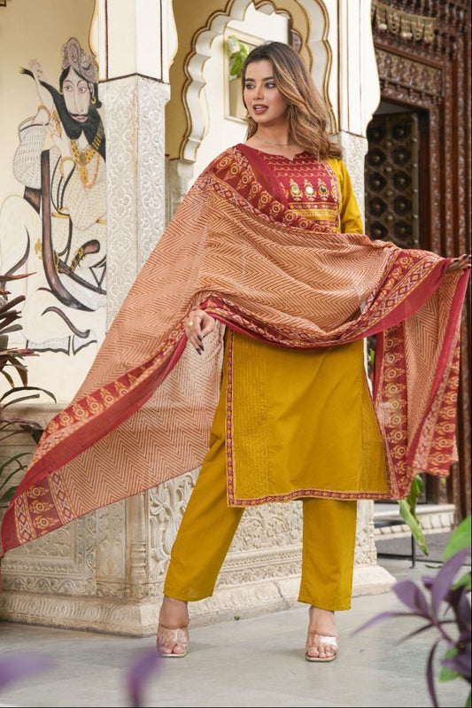 In Fashion Cotton Kurti Set