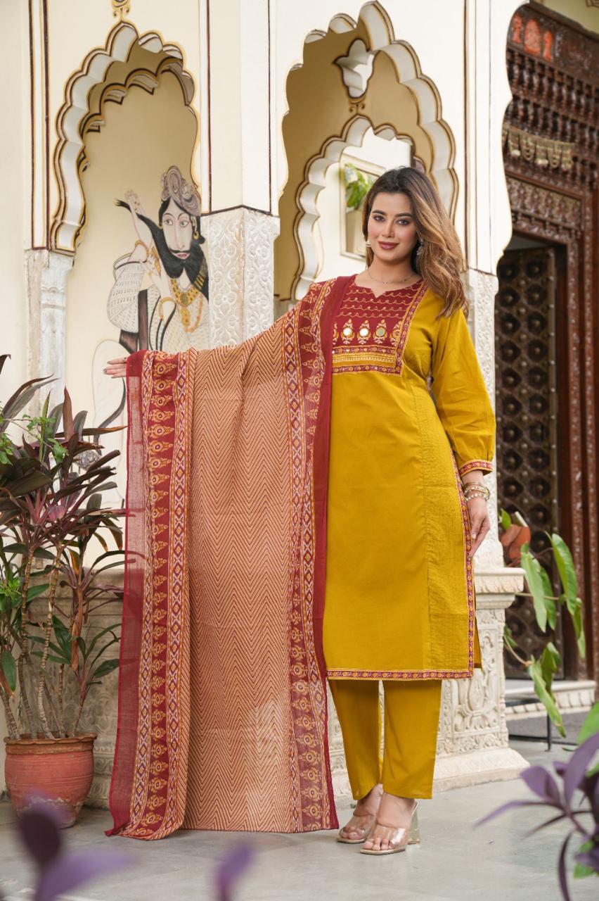 In Fashion Cotton Kurti Set