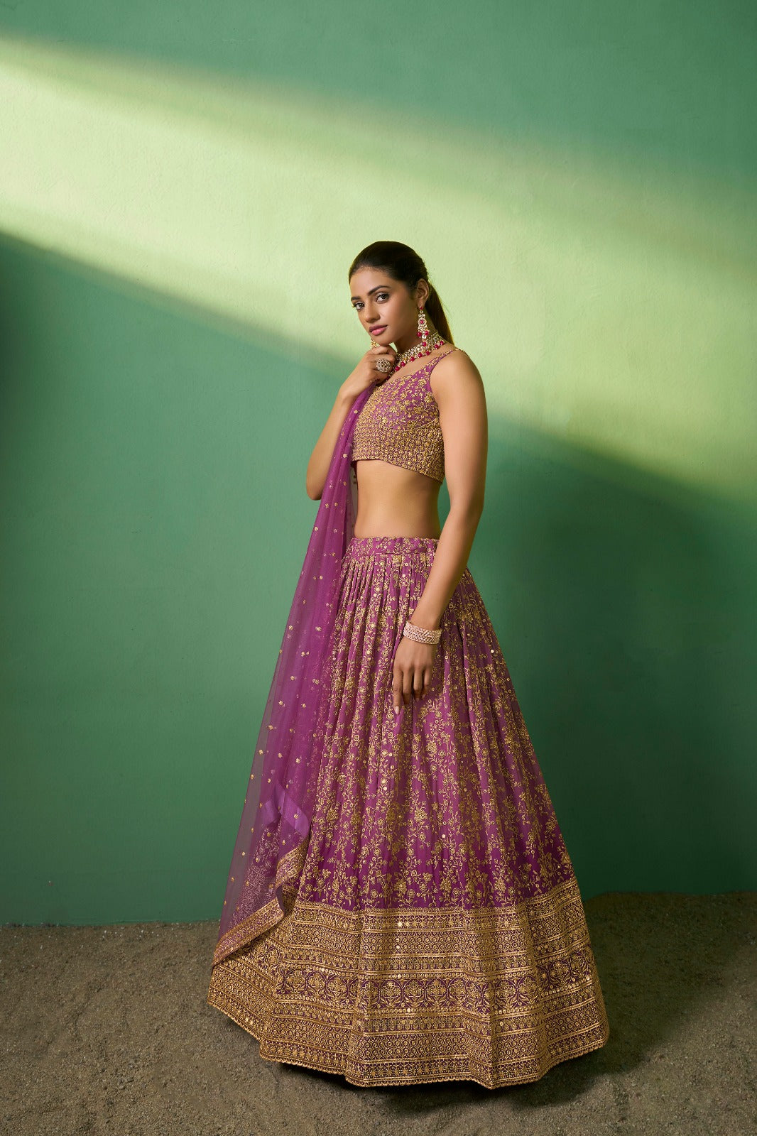 Momento Perfecto- Rakhi Special Lehenga