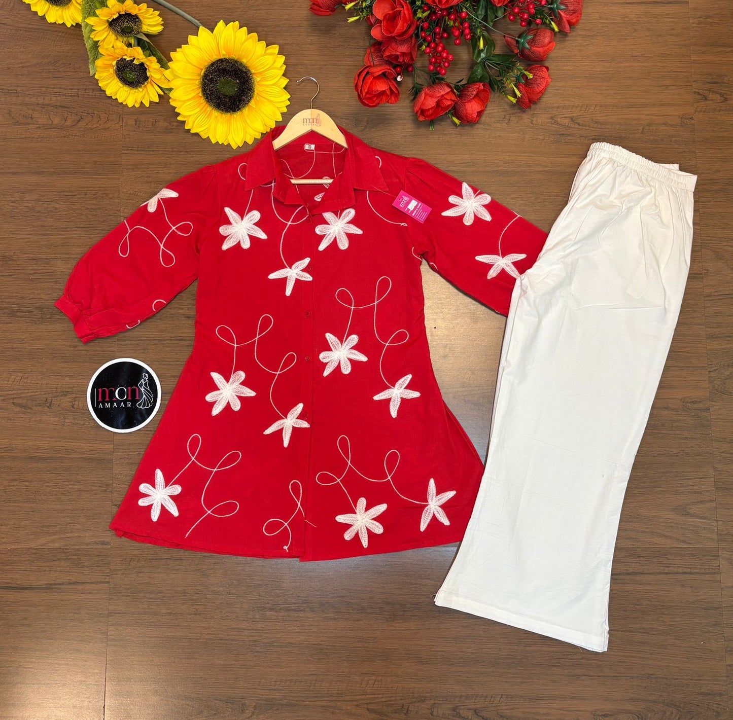 Style And Comfort - Cotton Coord Set [Top & Pant]