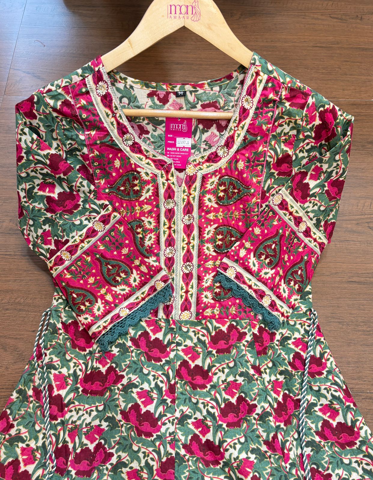 Floral Touch -Anarkali Suit Set