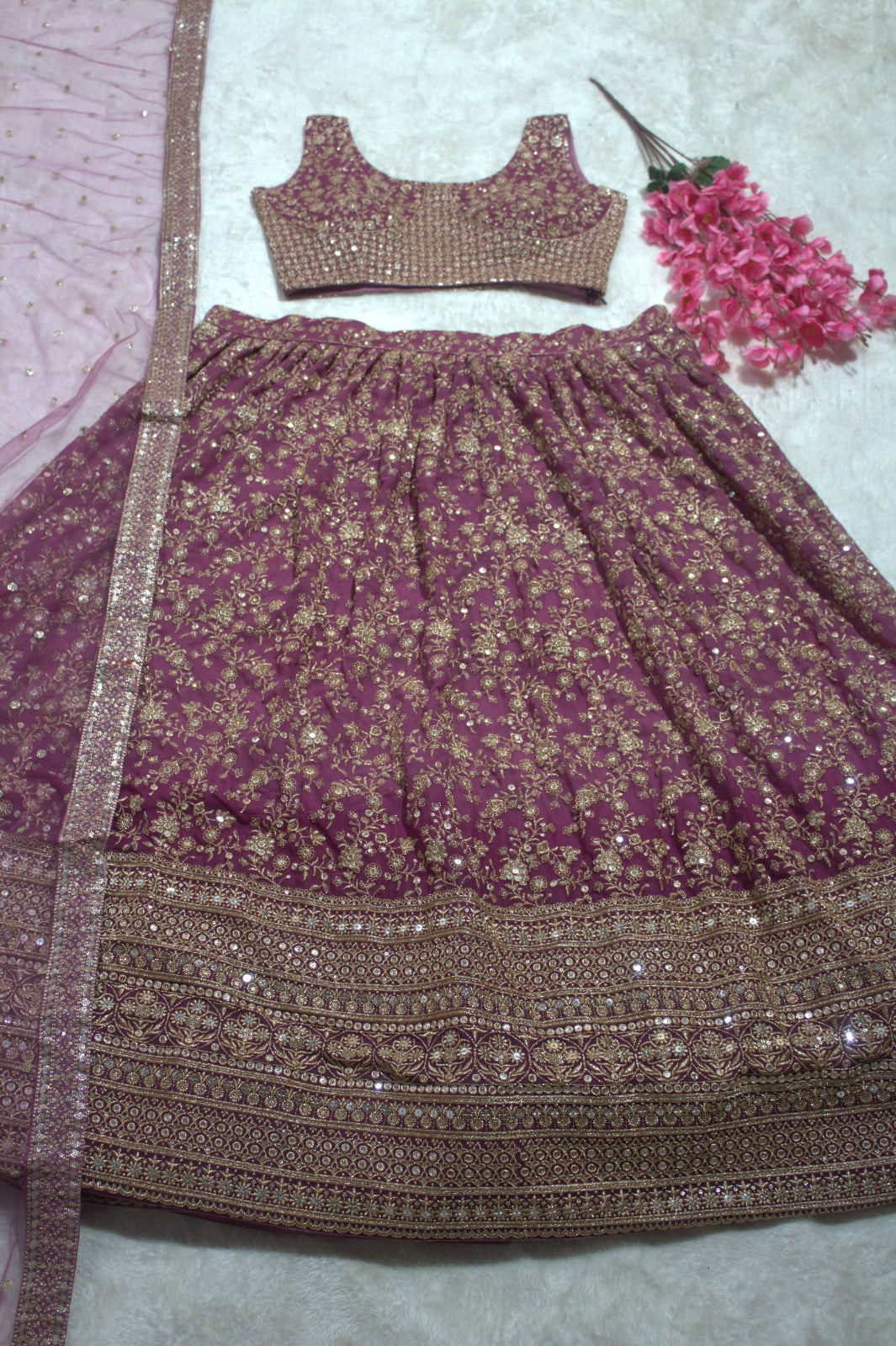 Momento Perfecto- Rakhi Special Lehenga