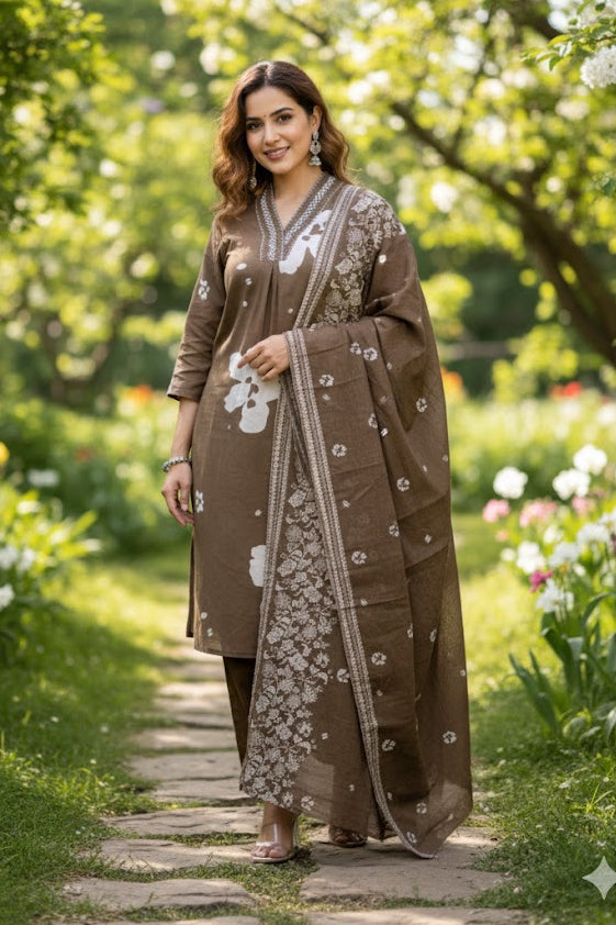 Single Aura Cotton Kurti Set