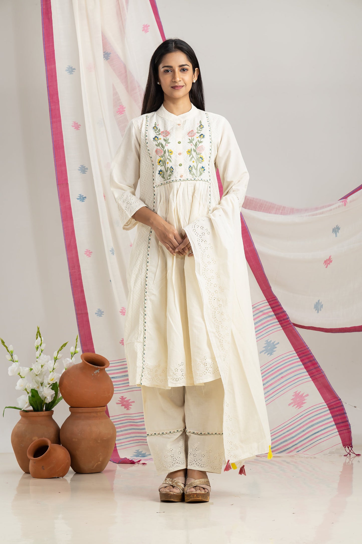 Cotton Kurti Set