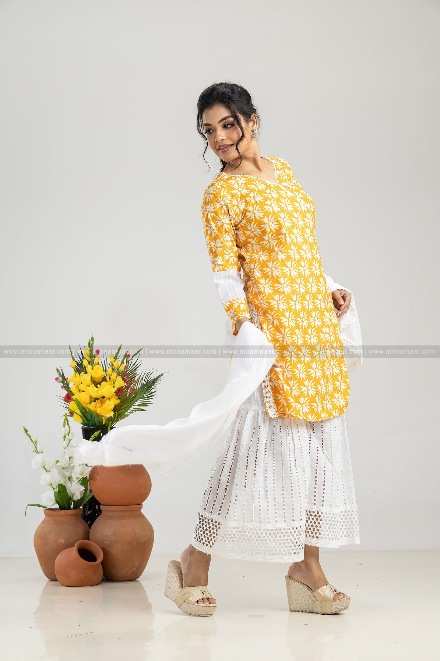 Cotton Kurti Set