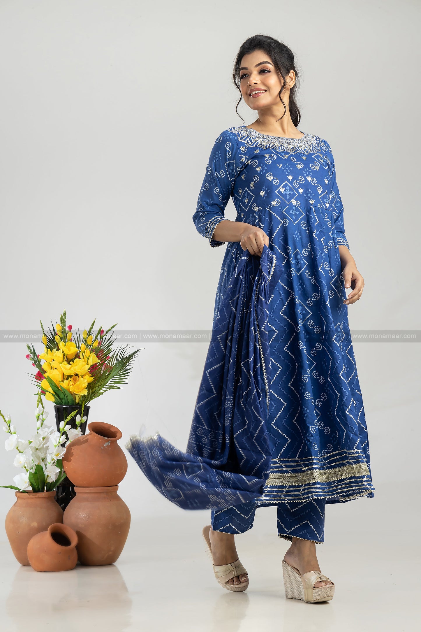 Kurti Pant Dupatta Set