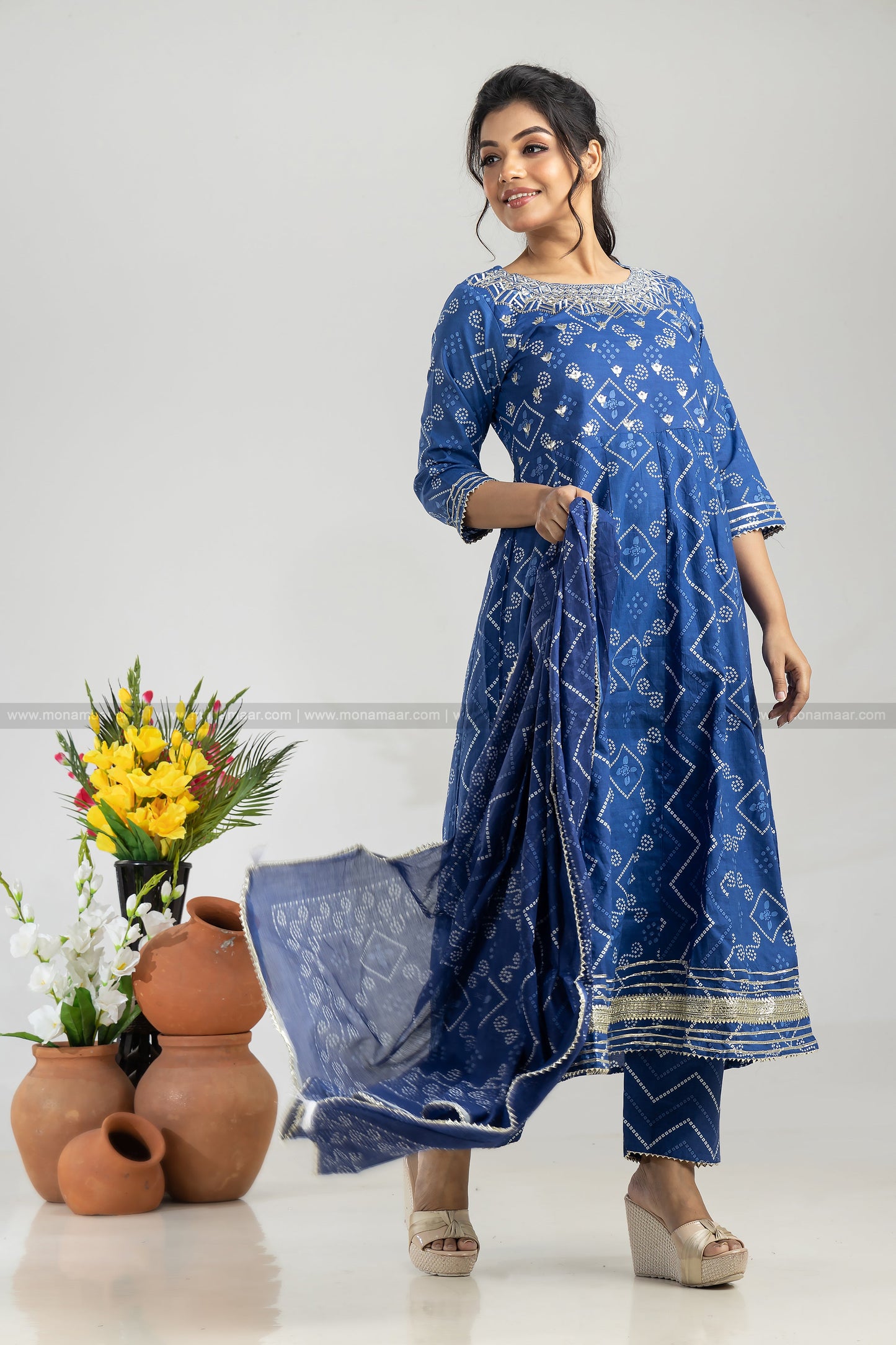 Kurti Pant Dupatta Set