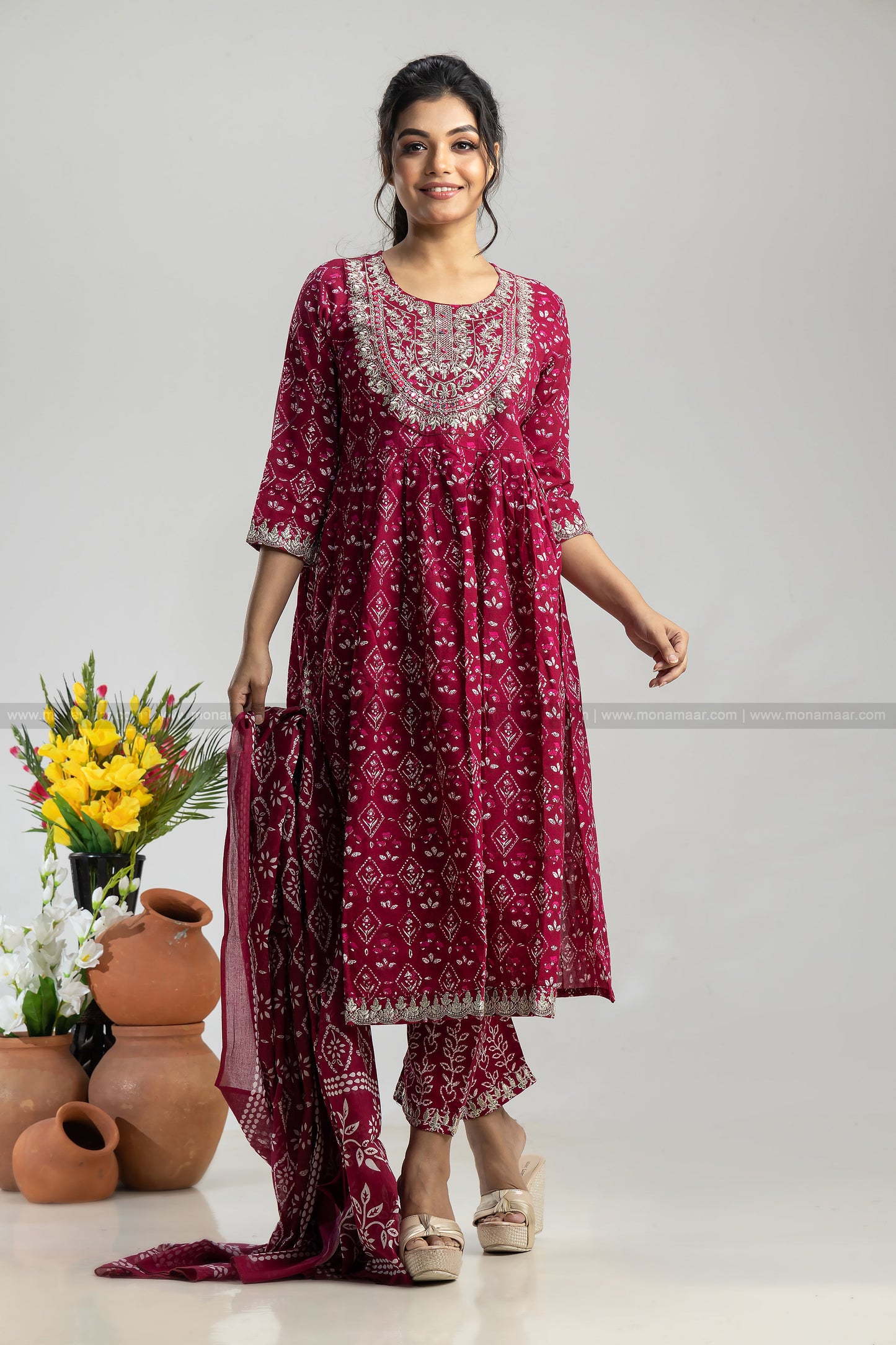 Jaipur Kurta Pant Dupatta Set