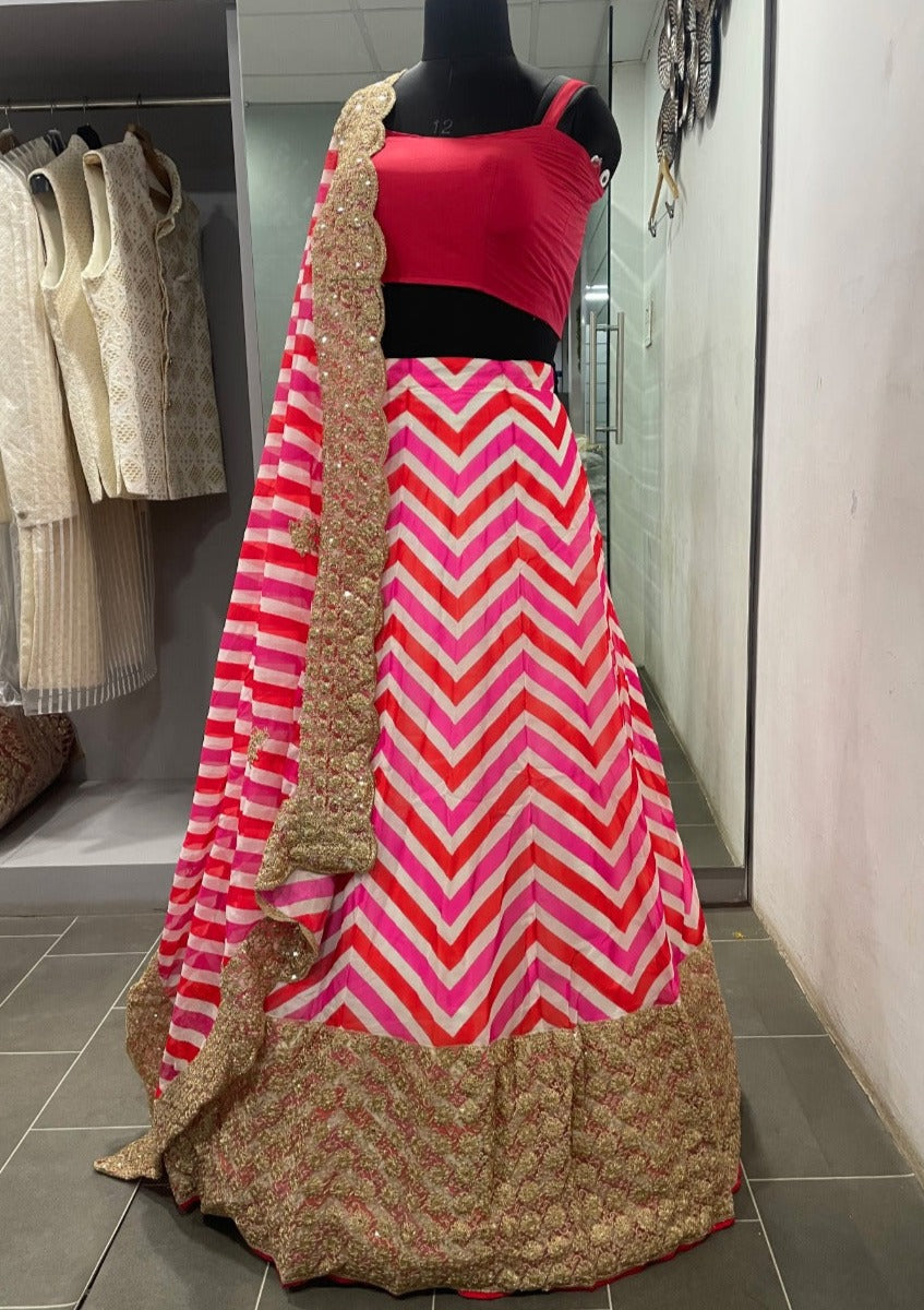 Pink Lehenga