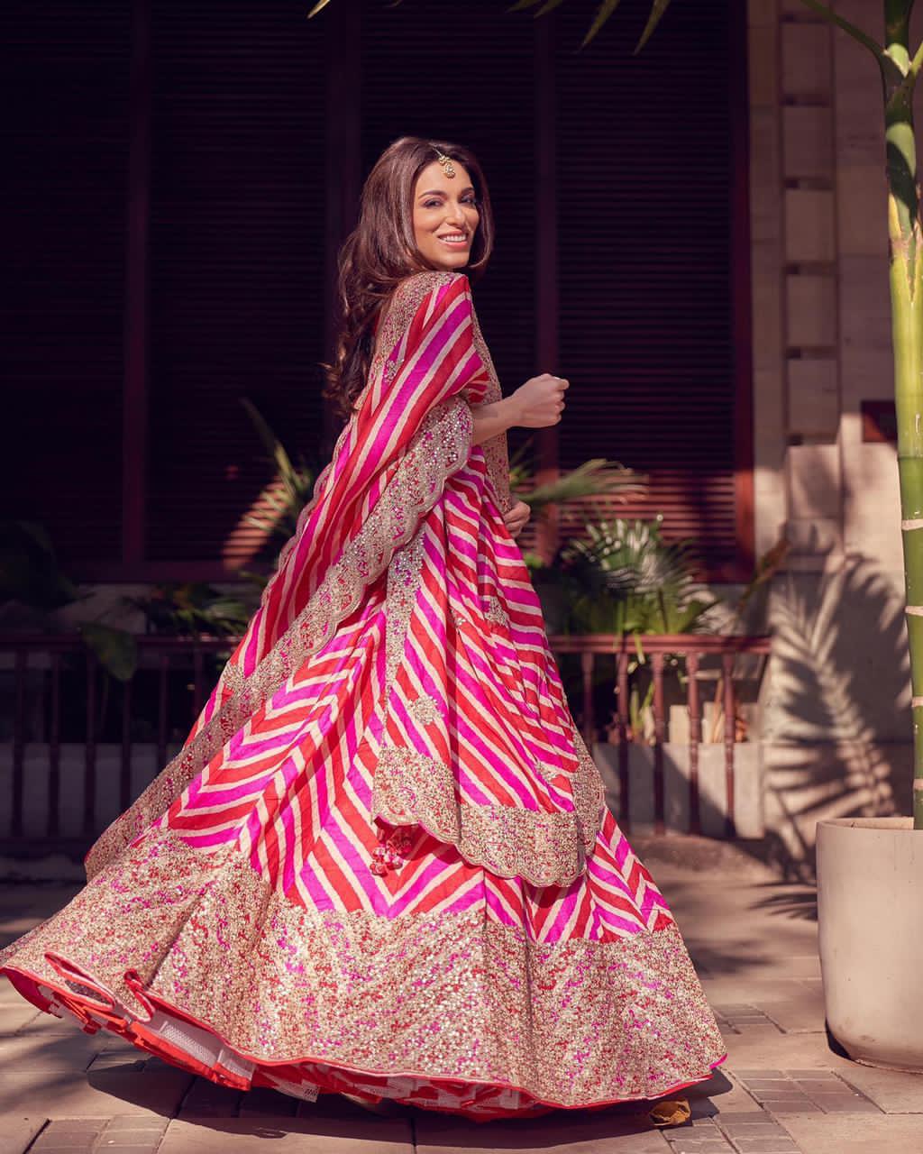 Pink Lehenga