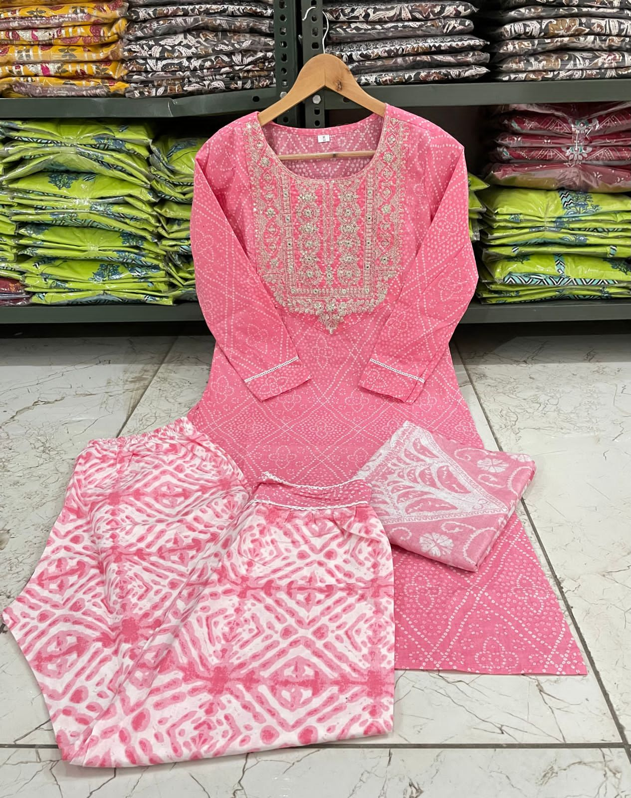 Jaipur Gulnar Kurti Set