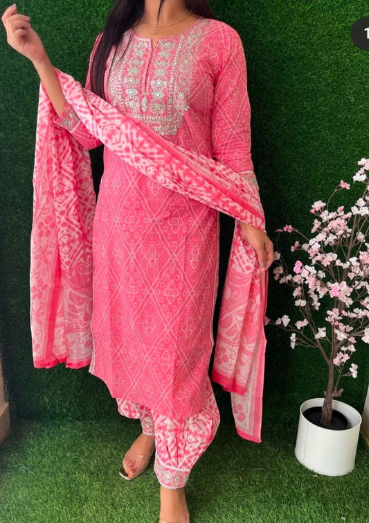 Jaipur Gulnar Kurti Set