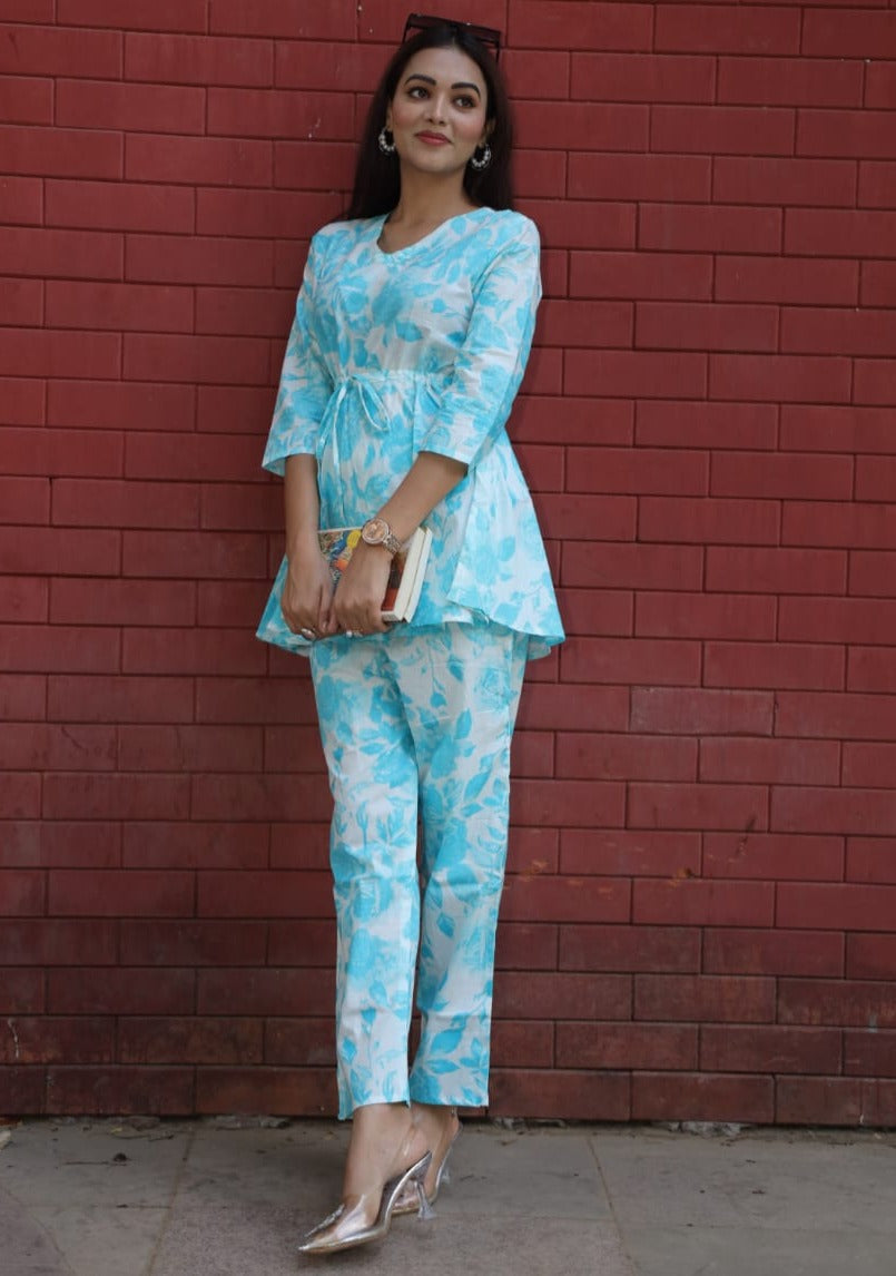 Frozen Blue Smarty Co-Ord Set