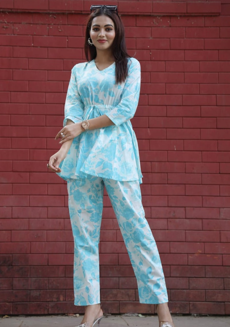 Frozen Blue Smarty Co-Ord Set