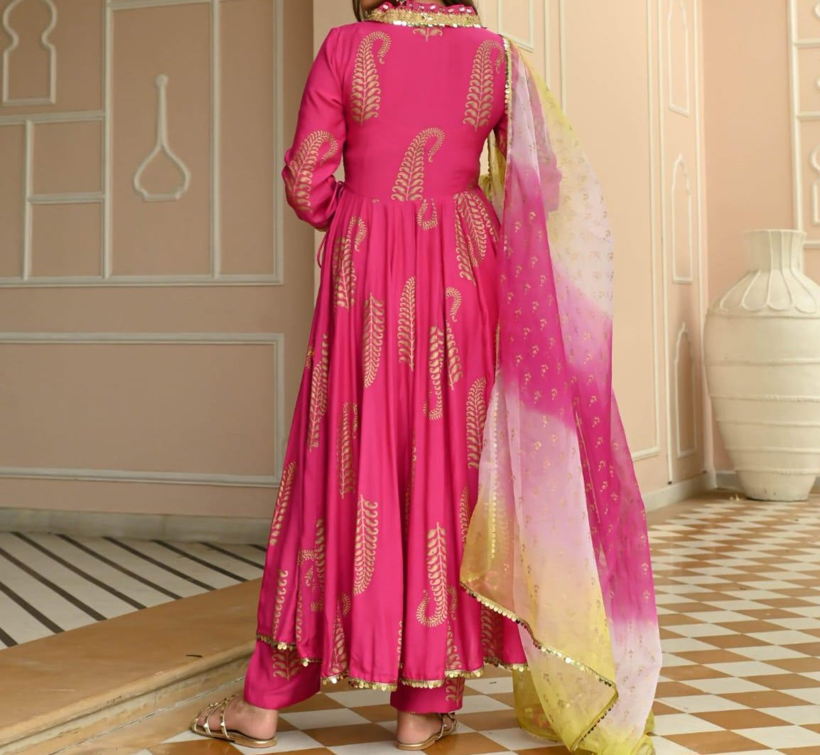 Show Them All - A Classic Jaipuri Suit Set