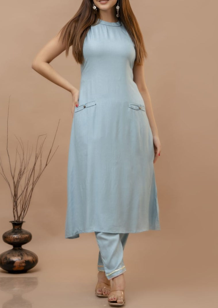 Maryana-Grace Witin(Kurti Pant Set)