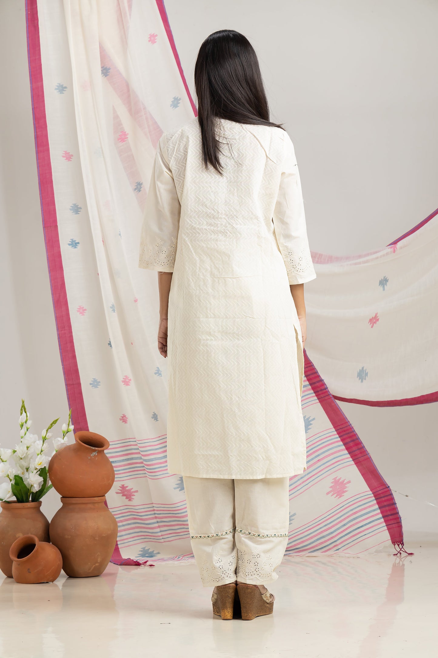 Cotton Kurti Set