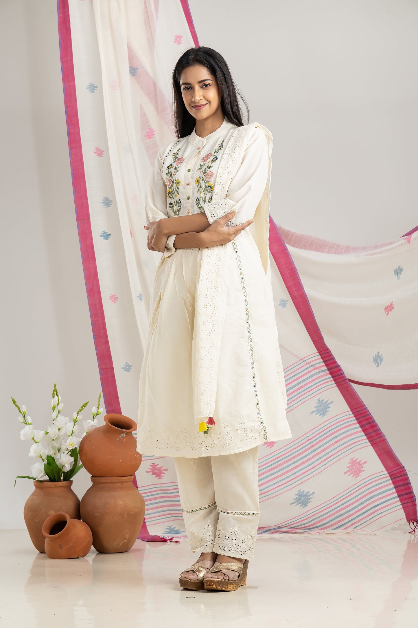 Cotton Kurti Set