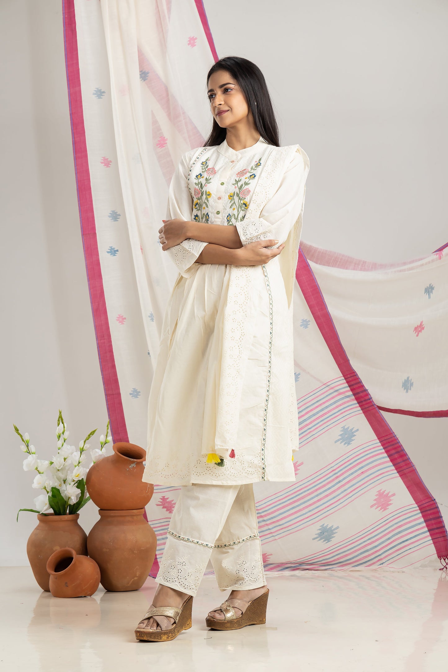 Cotton Kurti Set